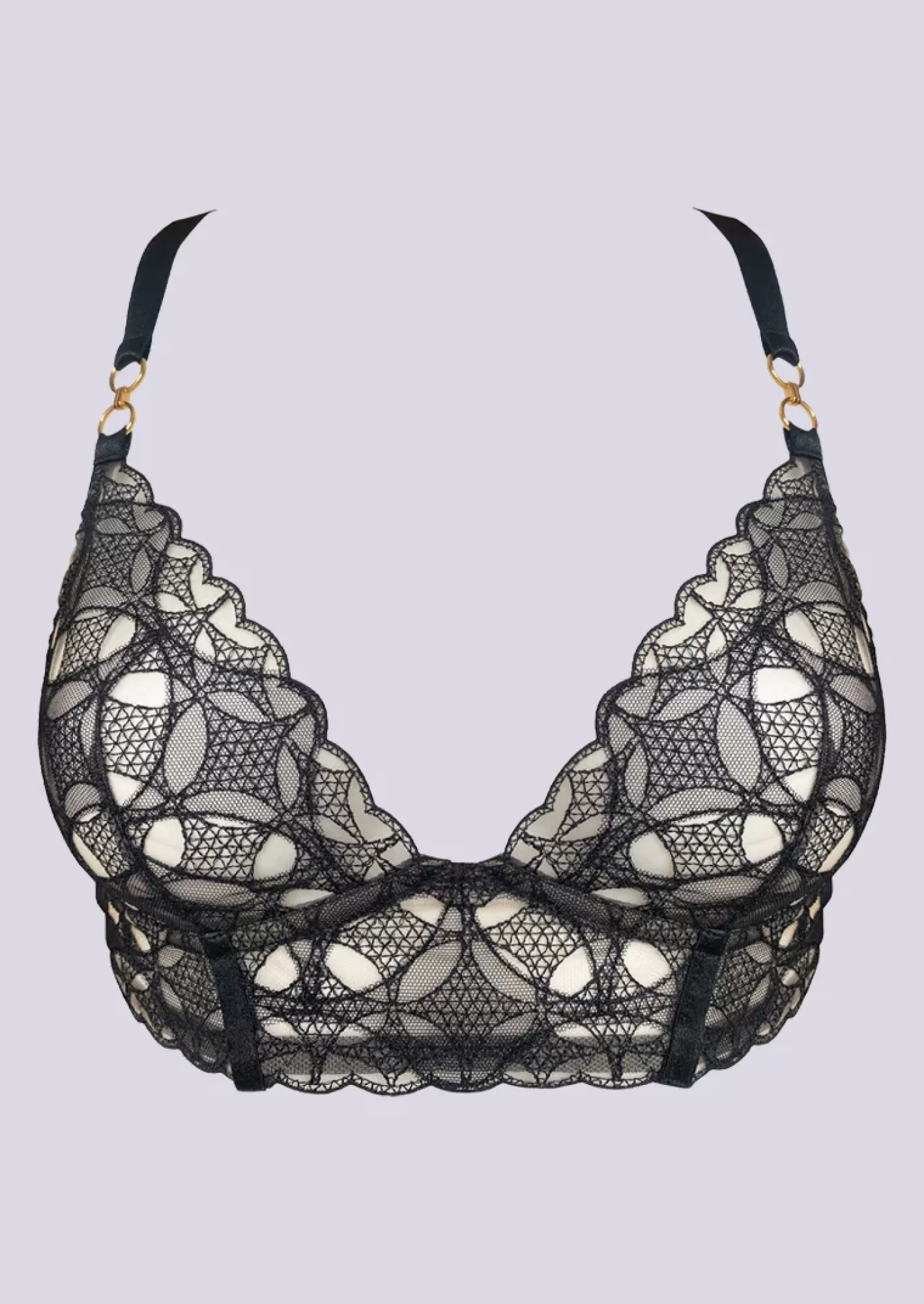 Women Bordelle Bras<Alta Soft Cup Bra Black