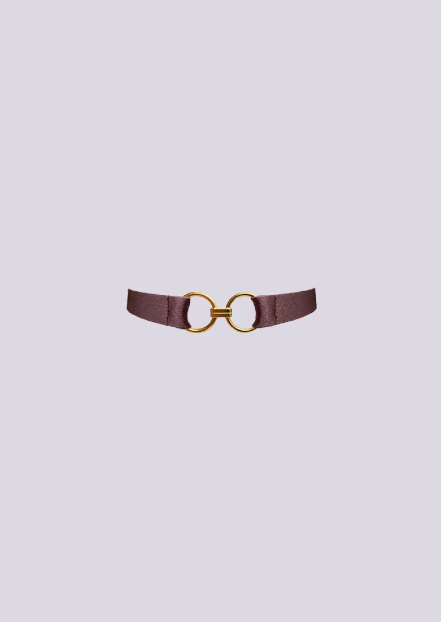 Women Bordelle Collars & Cuffs<Kleio Strap Collar Plum