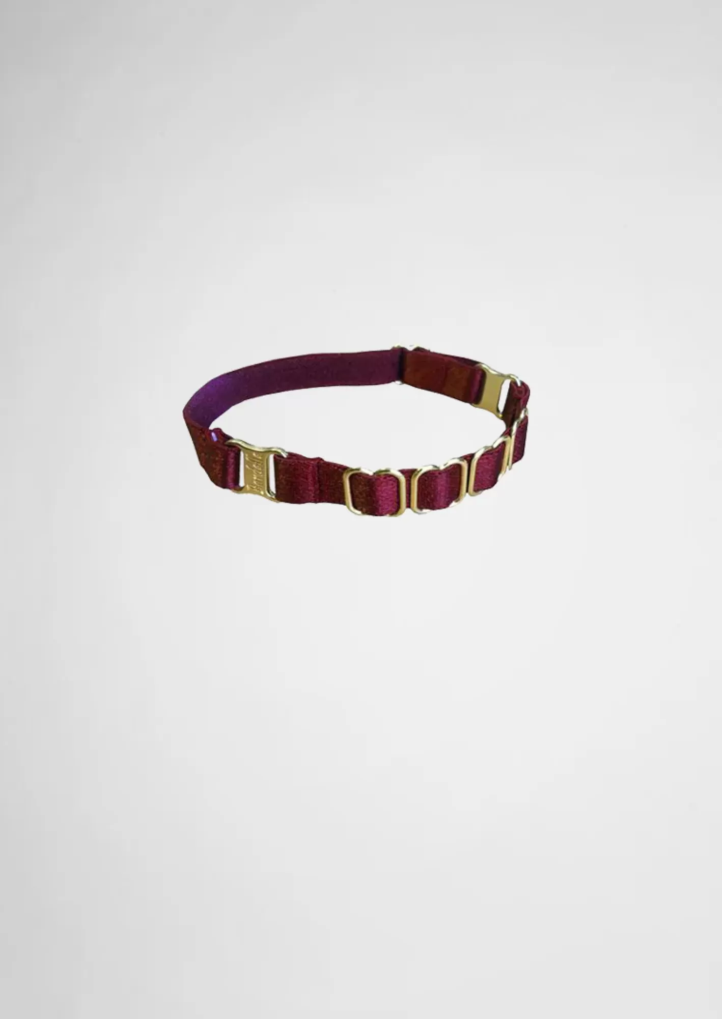 Women Bordelle Collars & Cuffs<Strap Cuff Red